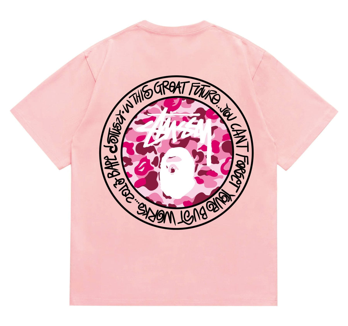 BAPE Circular Back Graphic T-Shirt ¡ª back