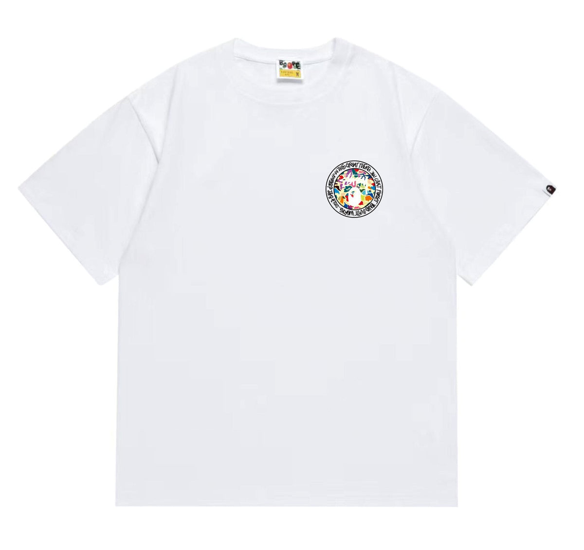 BAPE Circular Ape Graphic T-Shirt ¡ª front