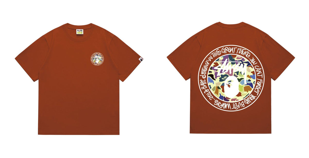 BAPE Circular Wordmark Graphic T-Shirt ¡ª comparison