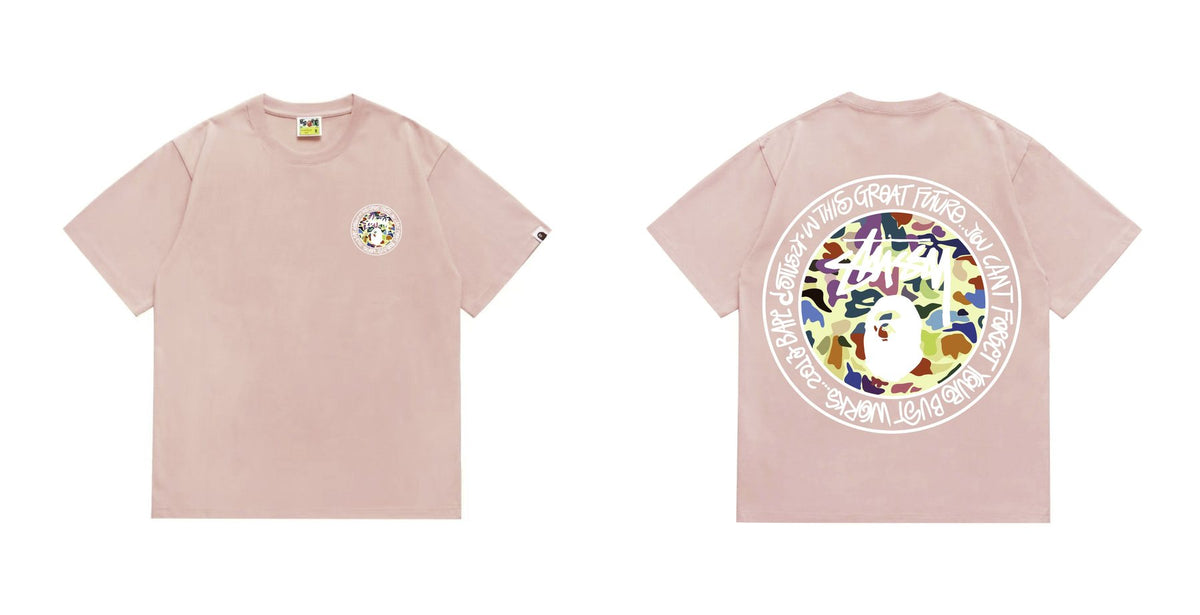 BAPE Circular Wordmark Graphic T-Shirt ¡ª comparison