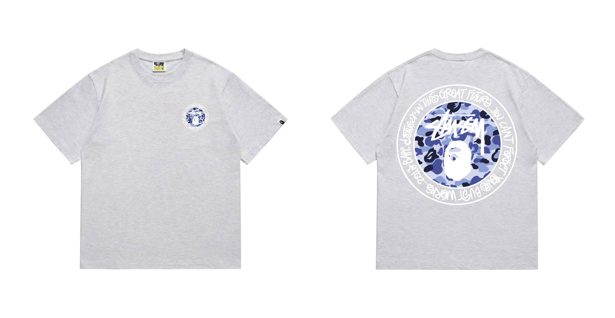 BAPE White-Ring Camo Back Graphic T-Shirt ¡ª comparison