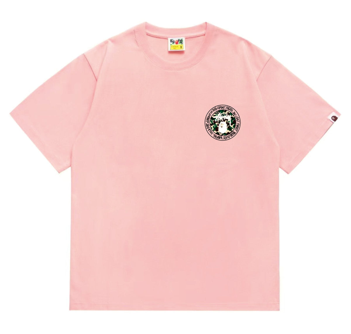 BAPE Circular Camo Graphic T-Shirt ¡ª front