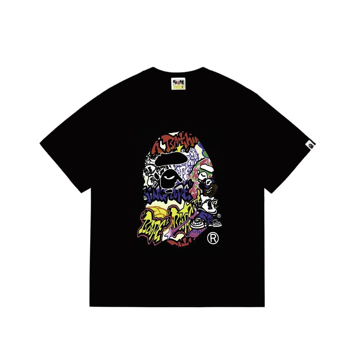 BAPE Skull Graphic Short-Sleeve T-Shirt ¡ª front