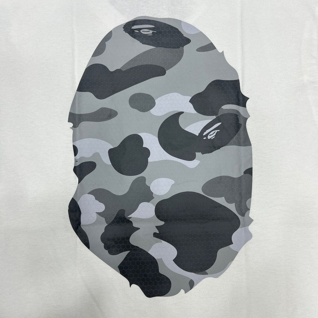 BAPE Grey Camo Ape Head Graphic T-Shirt ¡ª detail
