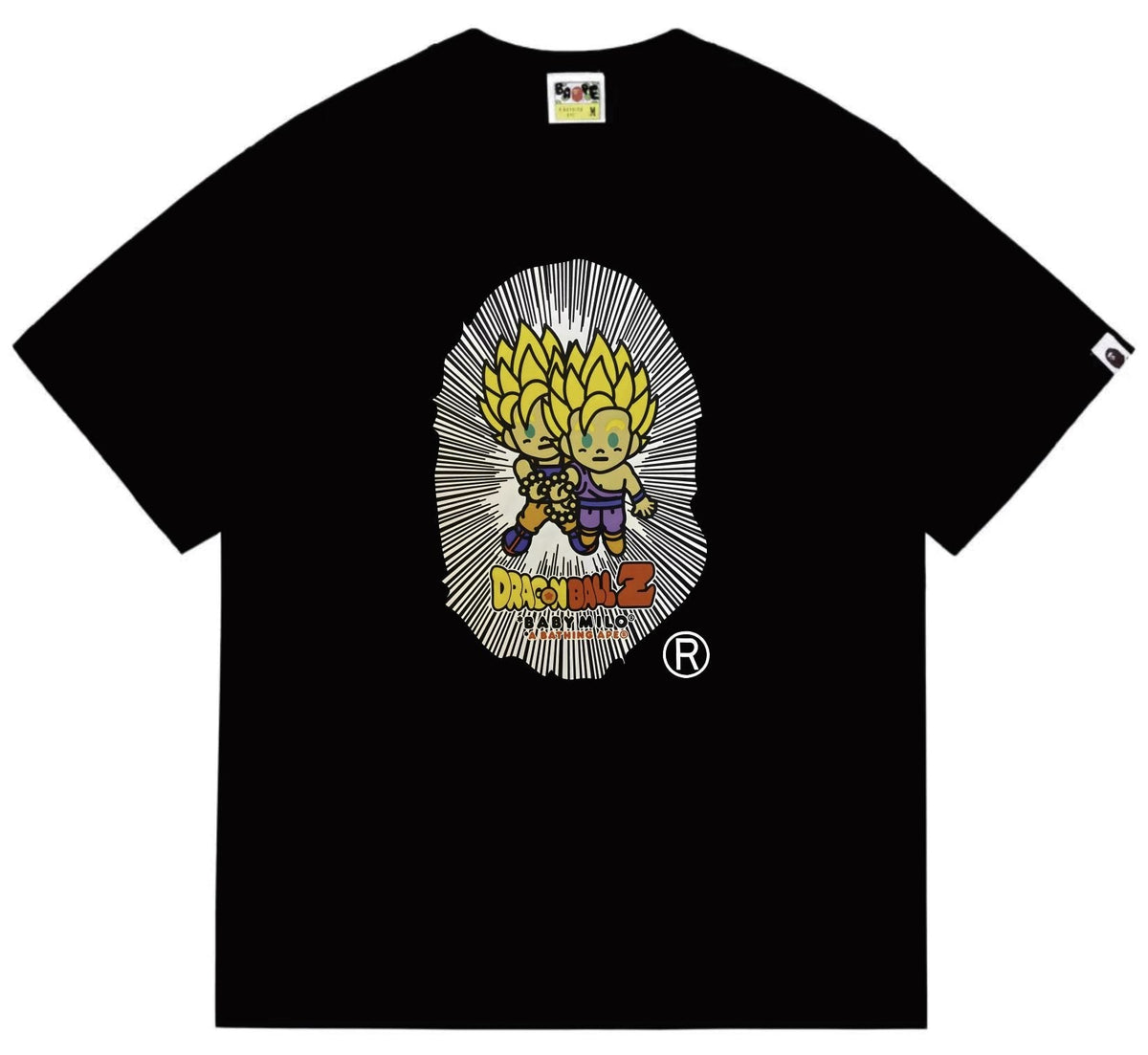 BAPE Front & Back Graphic Short-Sleeve T-Shirt ¡ª front