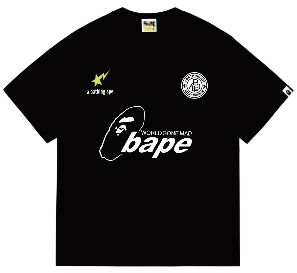 BAPE Star Lightning Graphic T-Shirt ¡ª front