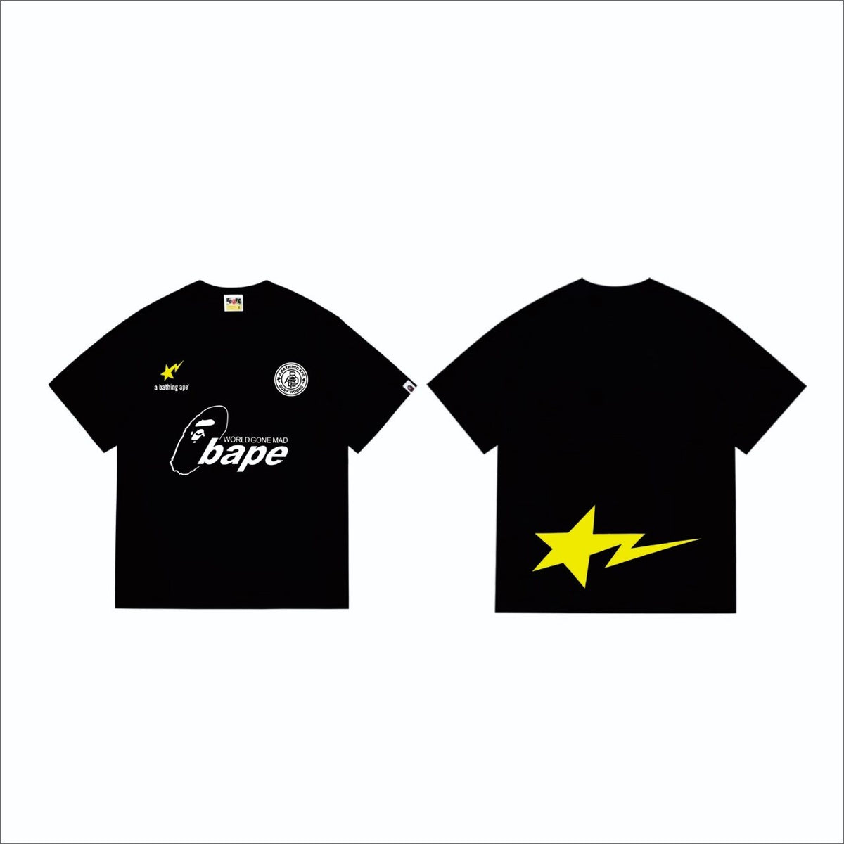 BAPE Star Lightning Graphic T-Shirt ¡ª hero