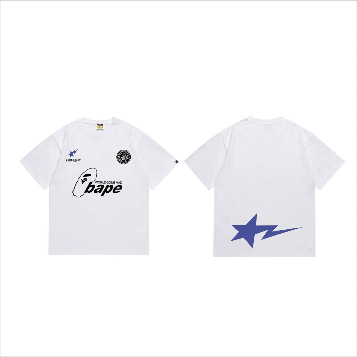 BAPE Star Lightning Graphic T-Shirt ¡ª front