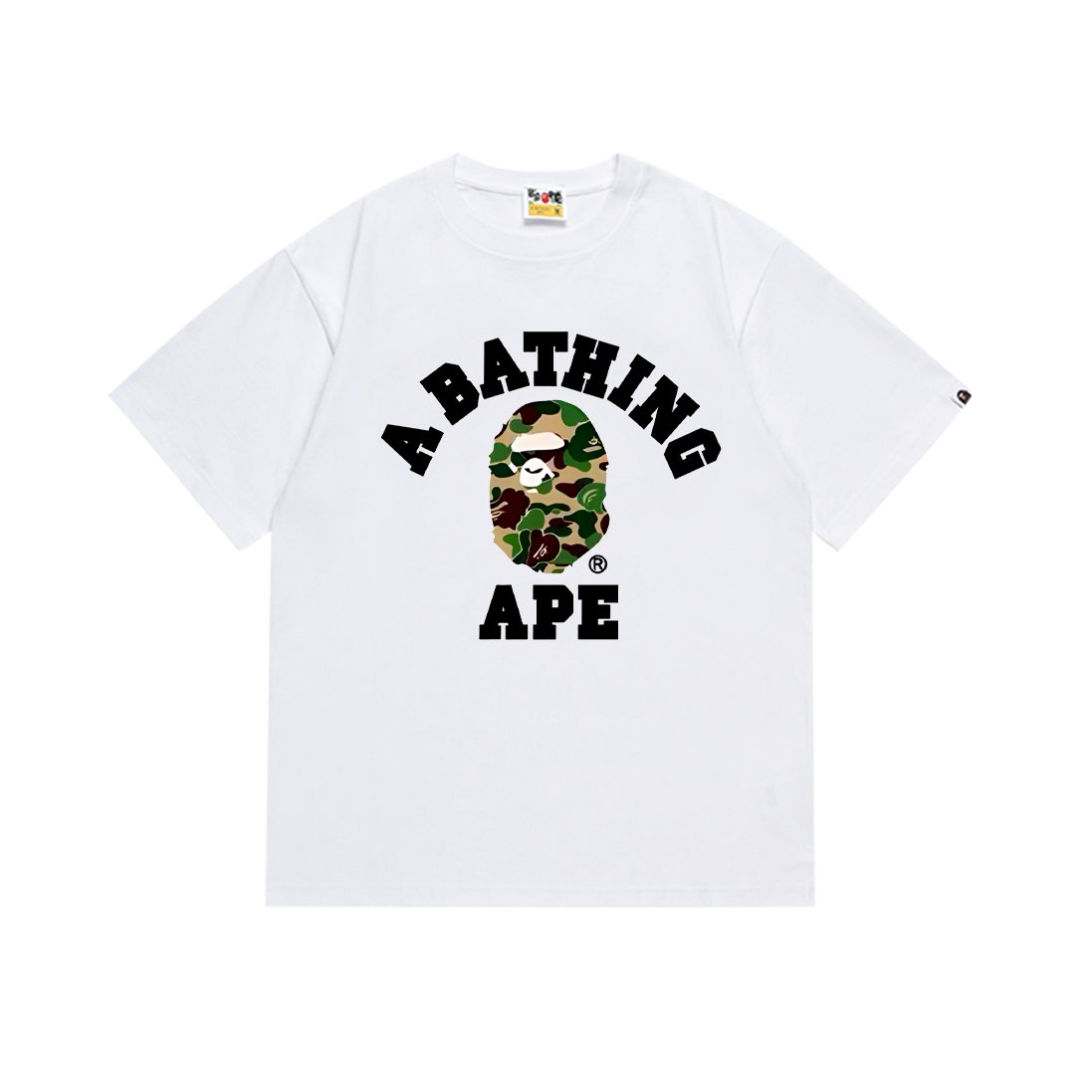 BAPE Camo Ape-Head Short-Sleeve T-Shirt ¡ª front