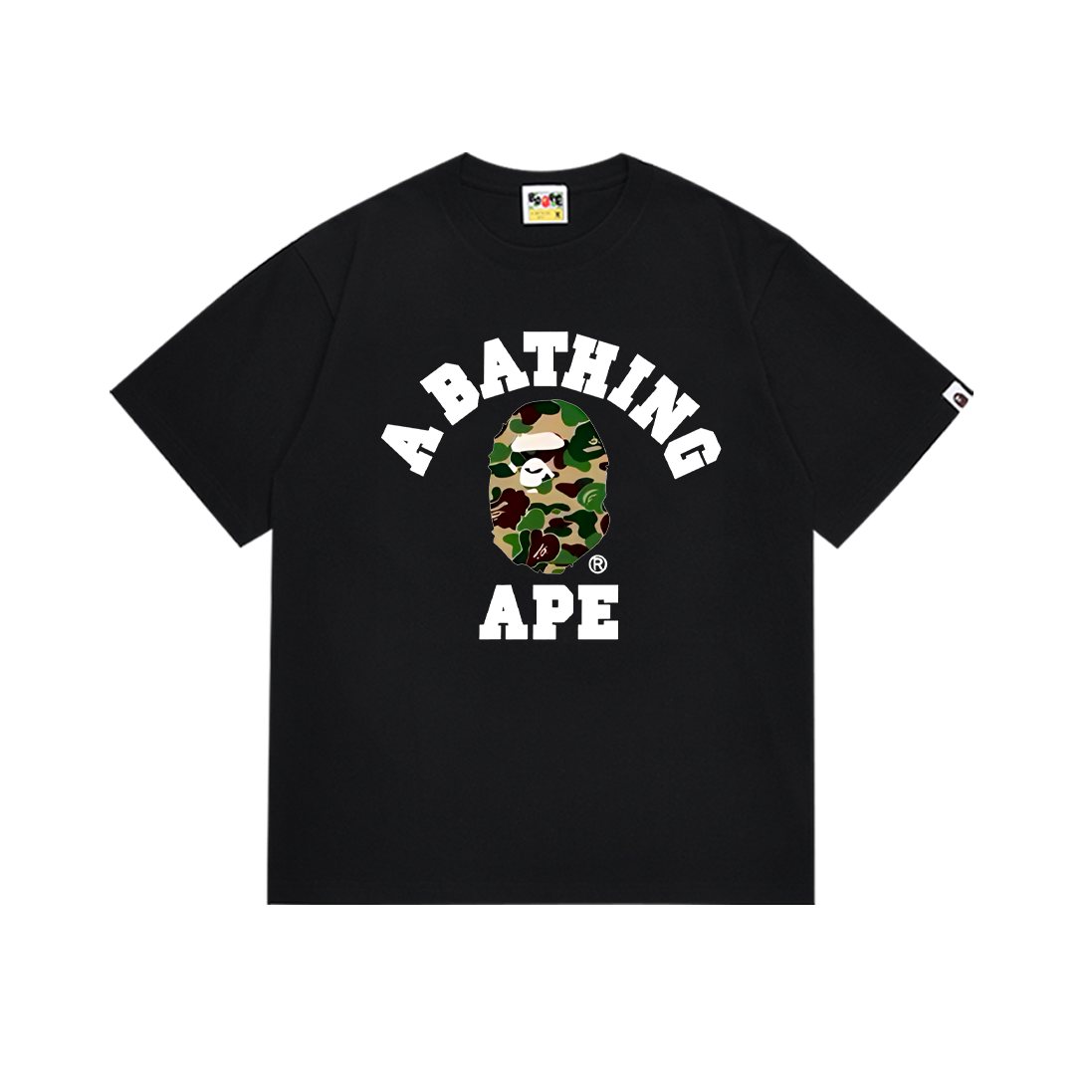 BAPE Camo Ape-Head Short-Sleeve T-Shirt ¡ª front