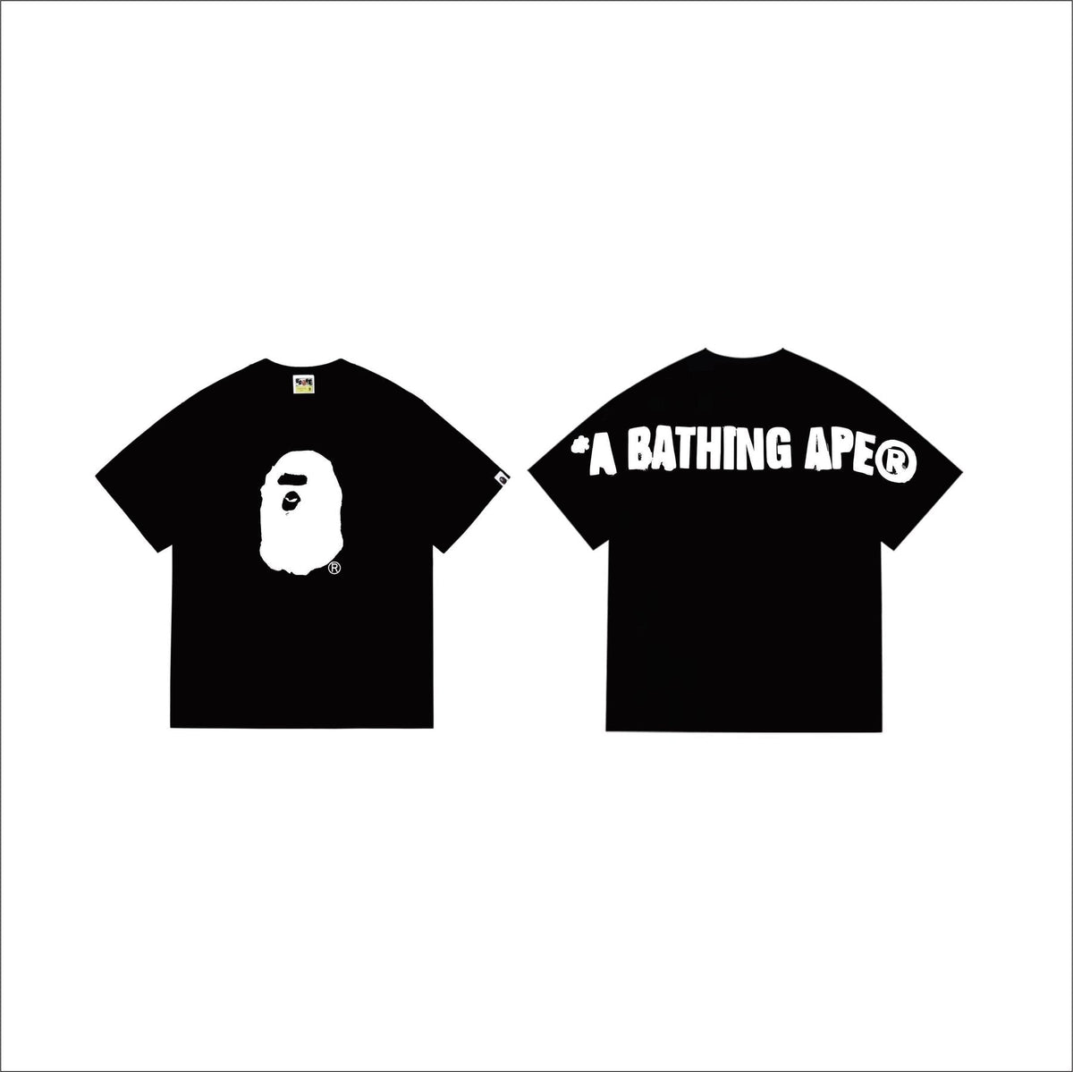 BAPE Front and Back Graphic T-Shirt ¡ª front