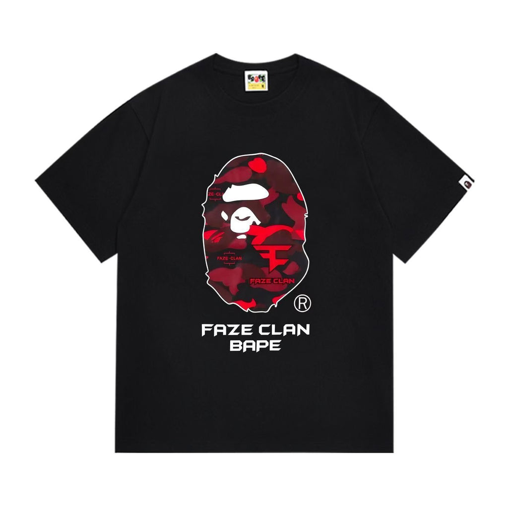 BAPE FaZe Clan Ape Head Graphic T-Shirt ¡ª hero