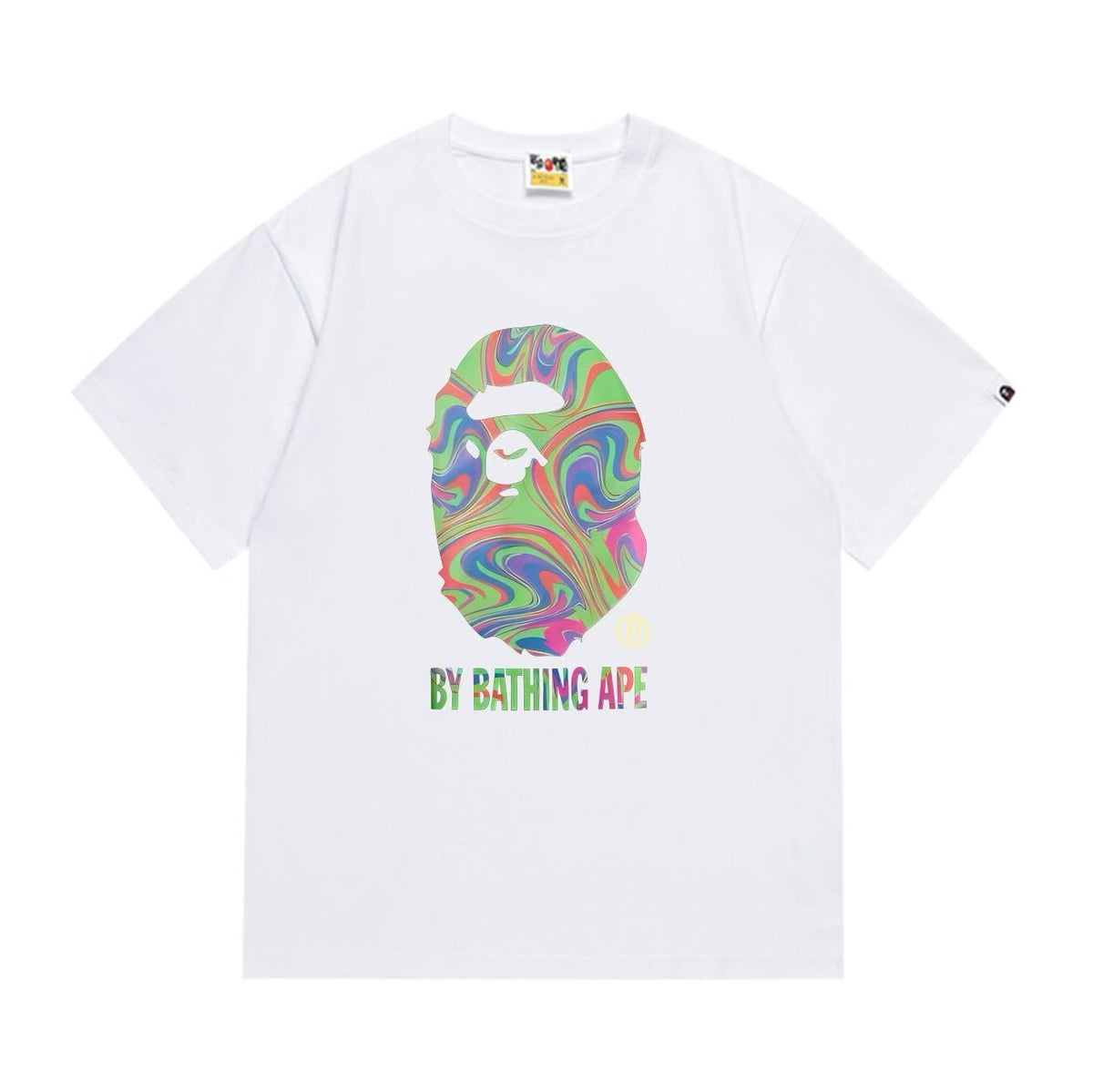 BAPE Psychedelic Ape Graphic T-Shirt ¡ª front