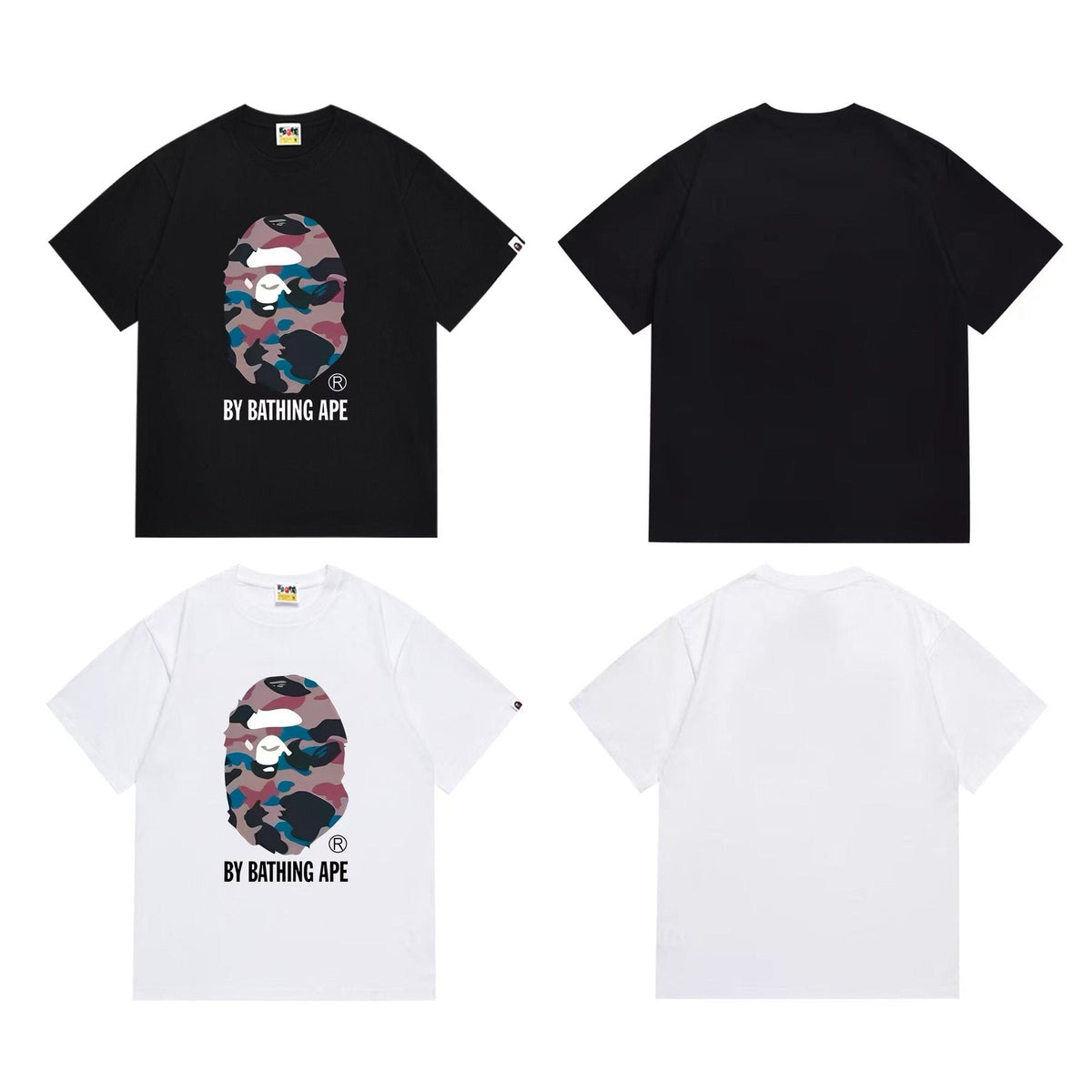 BAPE Camo Ape Head Graphic T-Shirt ¡ª comparison