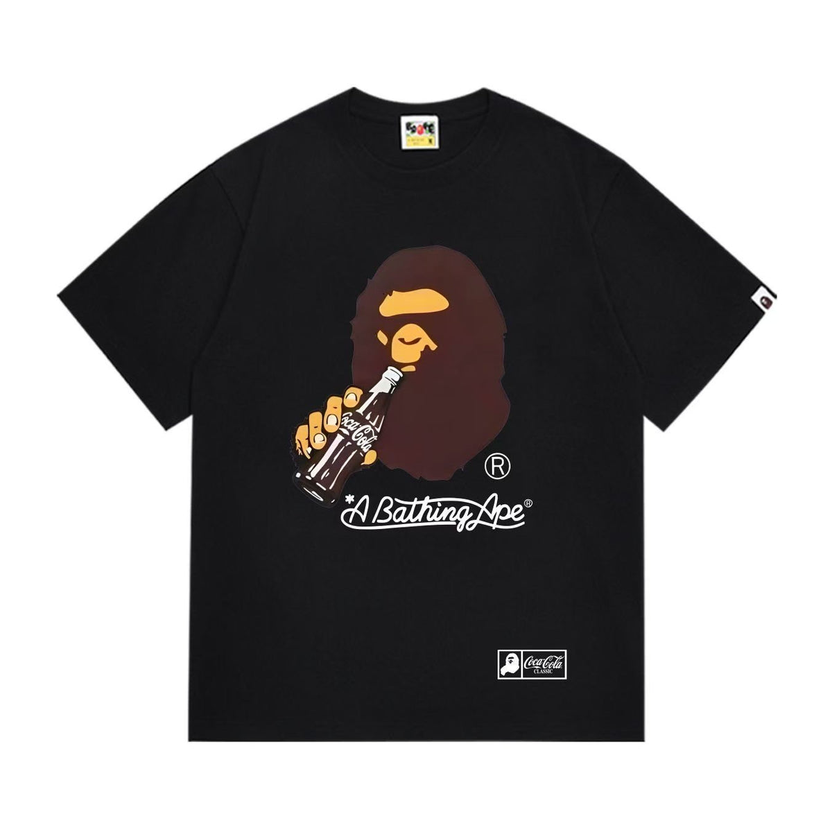 BAPE Coca-Cola Classic Ape Bottle Graphic T-Shirt ¡ª front