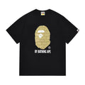 BAPE Gold Ape Head Graphic T-Shirt ¡ª hero