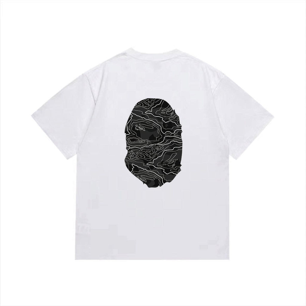 BAPE Oval Front and Back Graphic Short-Sleeve T-Shirt ¡ª back