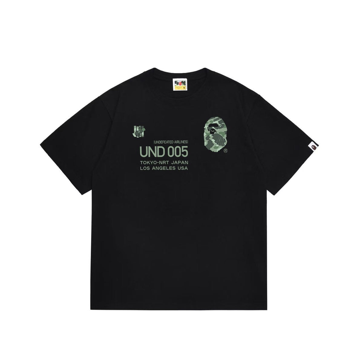 BAPE UND 005 Airplane Graphic T-Shirt ¡ª front