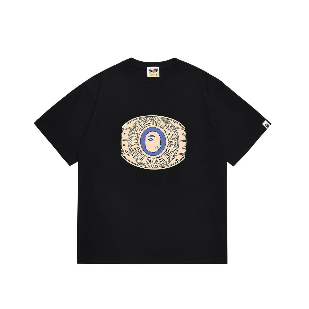 BAPE Circular Front Graphic Short-Sleeve T-Shirt ¡ª front