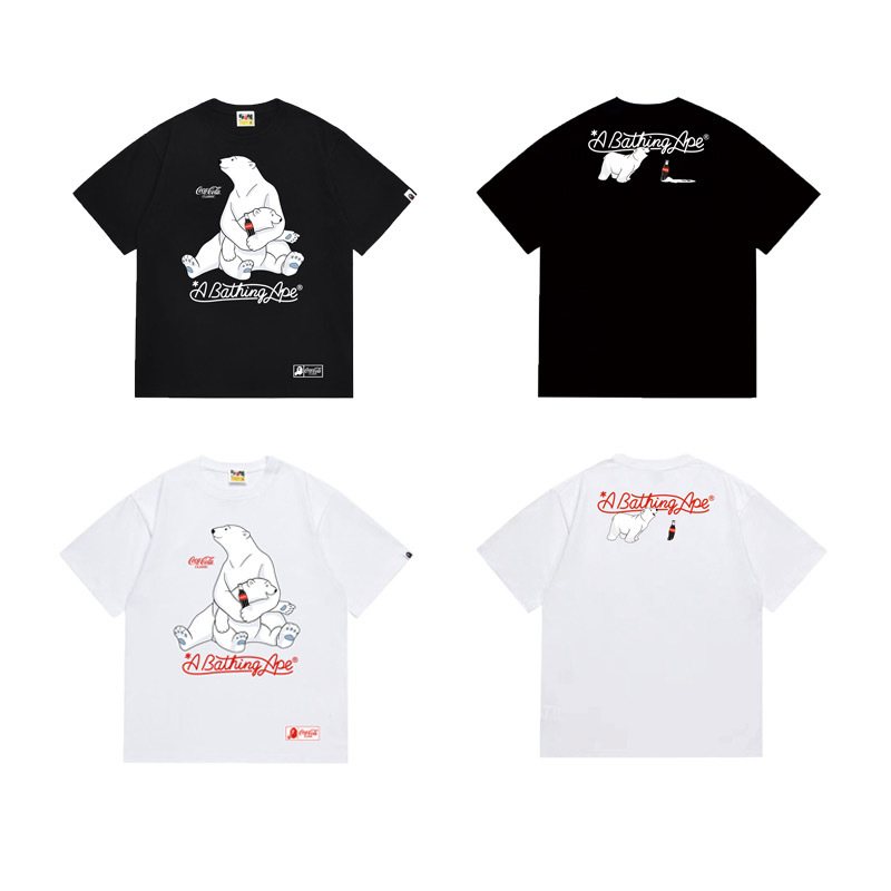 BAPE Front & Back Graphic Short-Sleeve T-Shirt ¡ª comparison