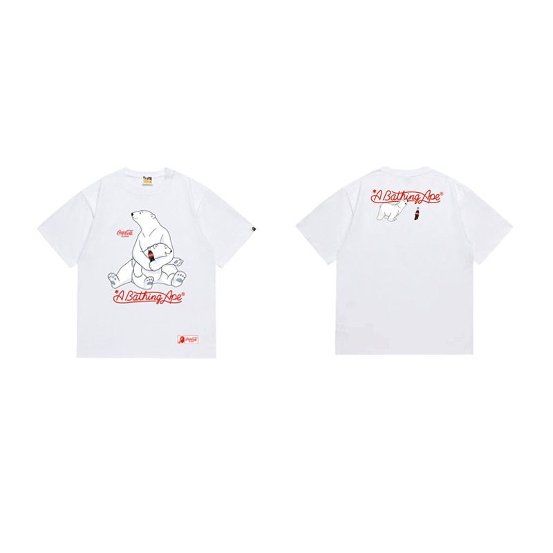 BAPE Front & Back Graphic Short-Sleeve T-Shirt ¡ª front