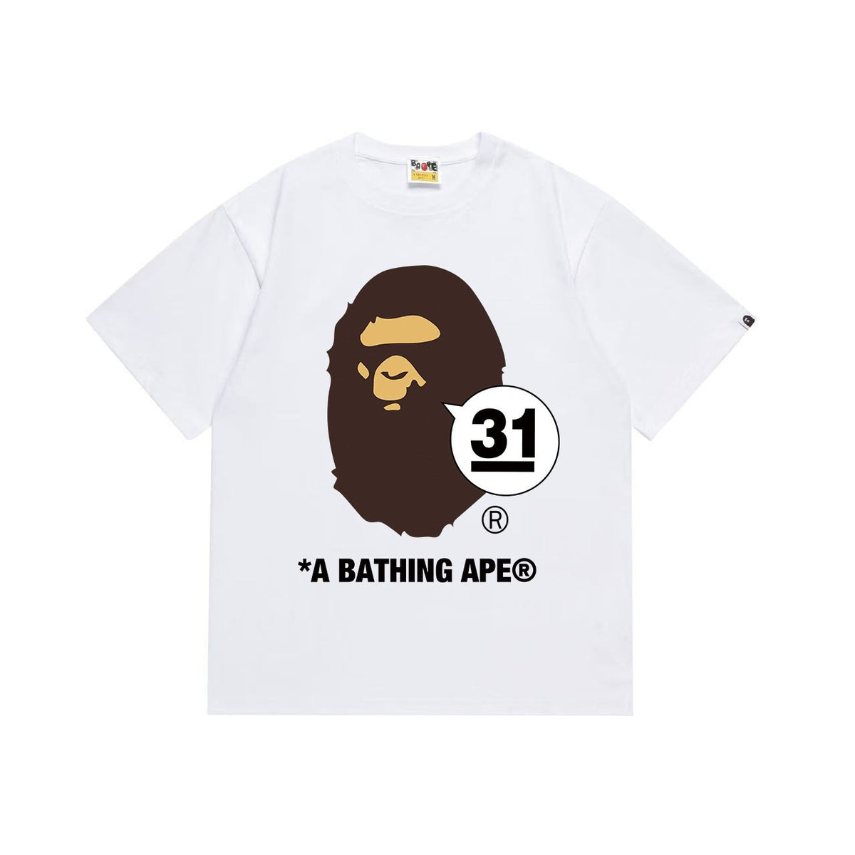 BAPE Ape Head 31 Graphic T-Shirt ¡ª front