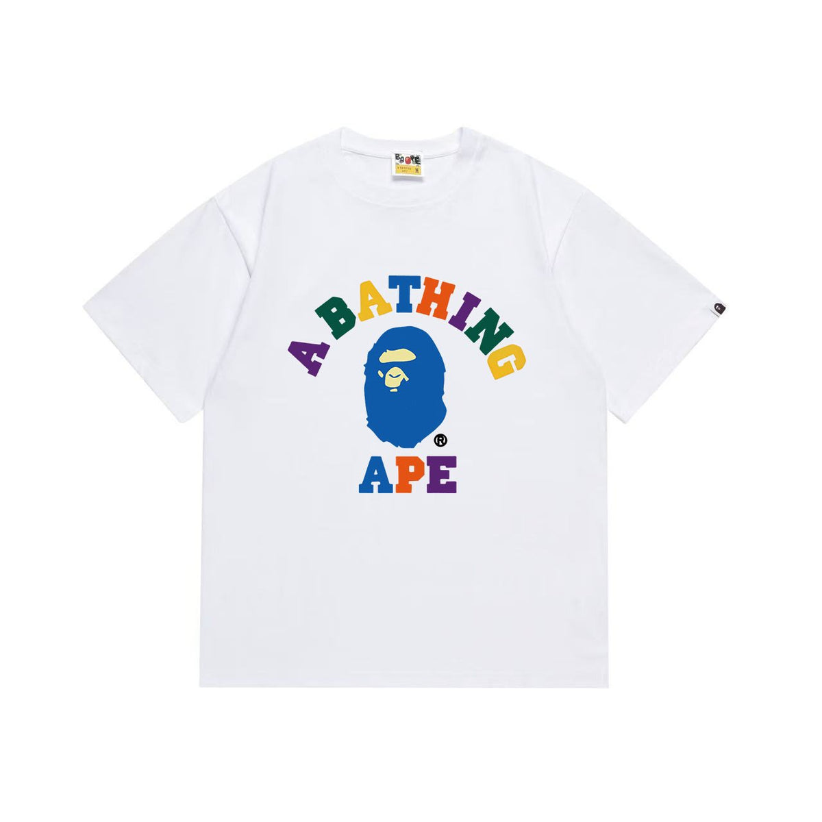 BAPE Multicolor Front Graphic Short-Sleeve T-Shirt ¡ª hero