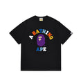 BAPE Multicolor Front Graphic Short-Sleeve T-Shirt ¡ª front