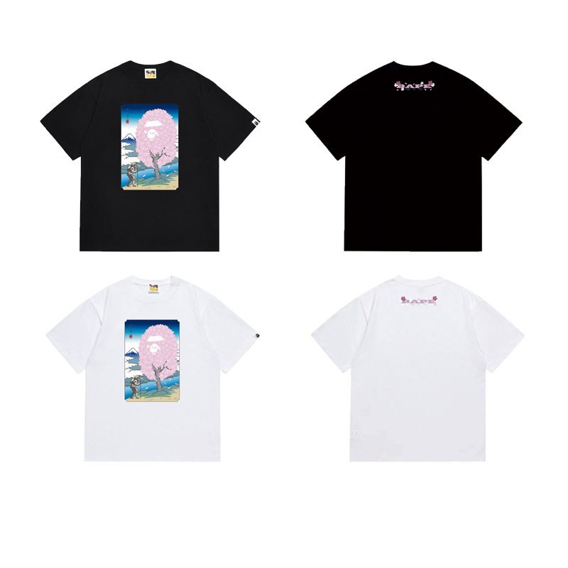 BAPE Cherry Blossom Graphic T-Shirt ¡ª comparison