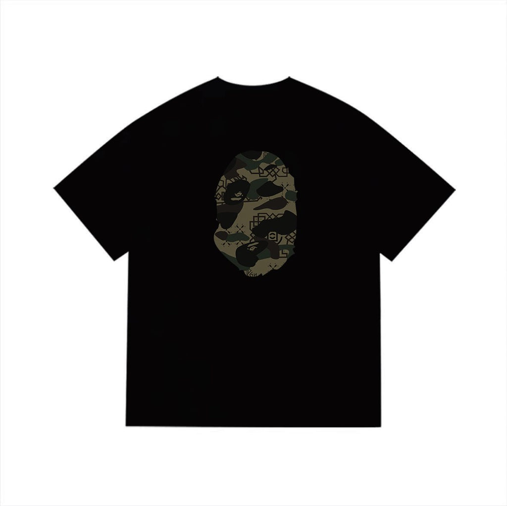 BAPE Green Camo Ape Head Graphic T-Shirt ¡ª back