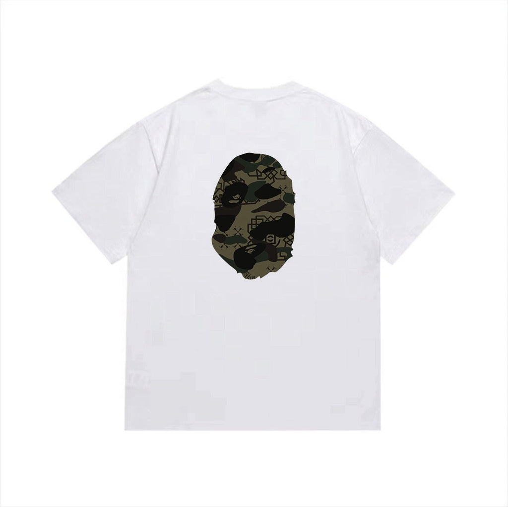 BAPE Green Camo Ape Head Graphic T-Shirt ¡ª back