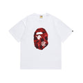 BAPE Red Camo Ape Head Graphic T-Shirt ¡ª front