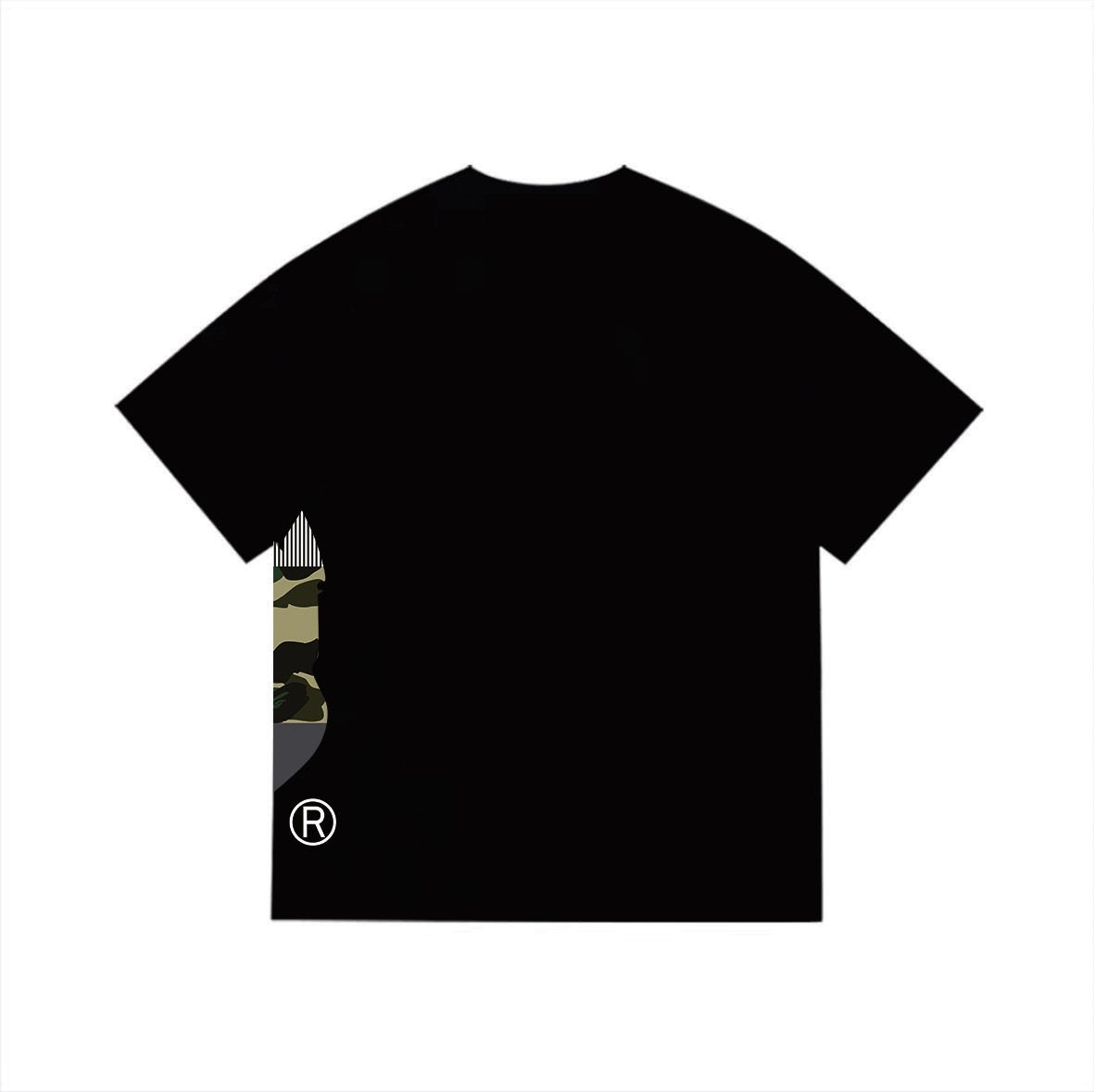 BAPE Camo Ape Face Graphic Short-Sleeve T-Shirt ¡ª back
