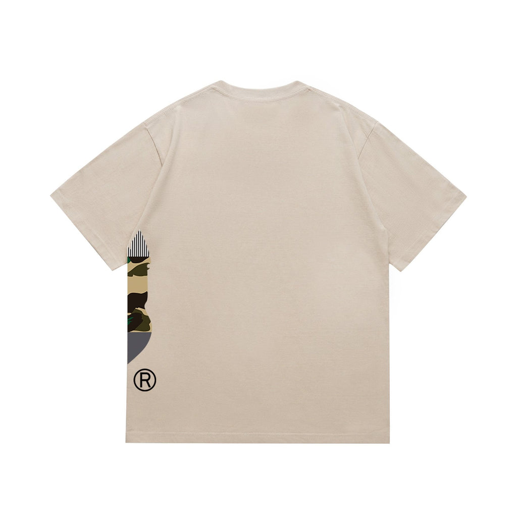 BAPE Camo Ape Face Graphic Short-Sleeve T-Shirt ¡ª back