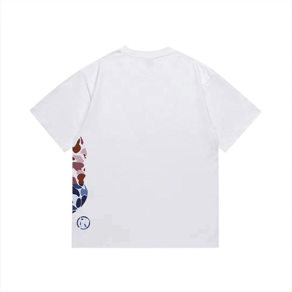 BAPE Multicolor Ape-Head Graphic T-Shirt ¡ª back