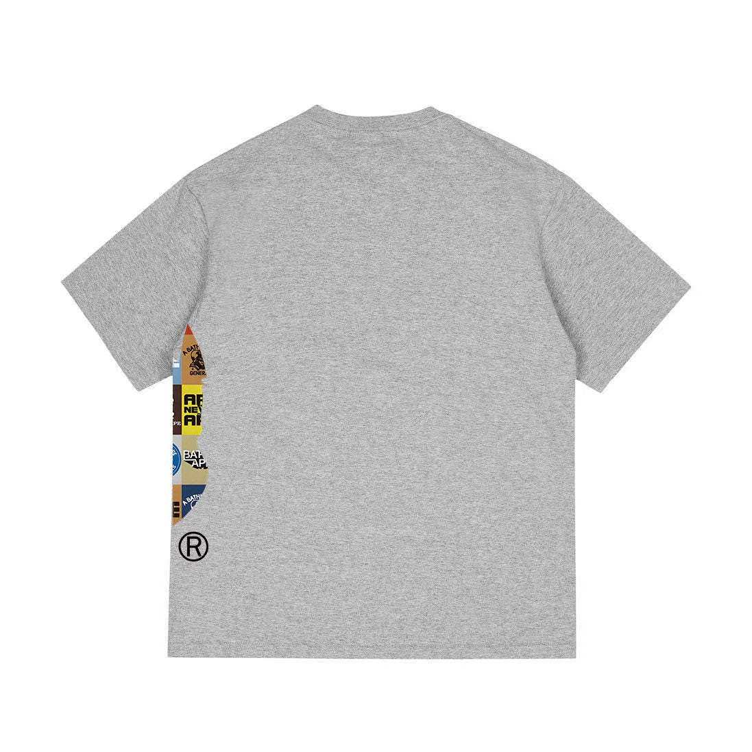 BAPE Ape-Head Collage Short-Sleeve T-Shirt ¡ª back