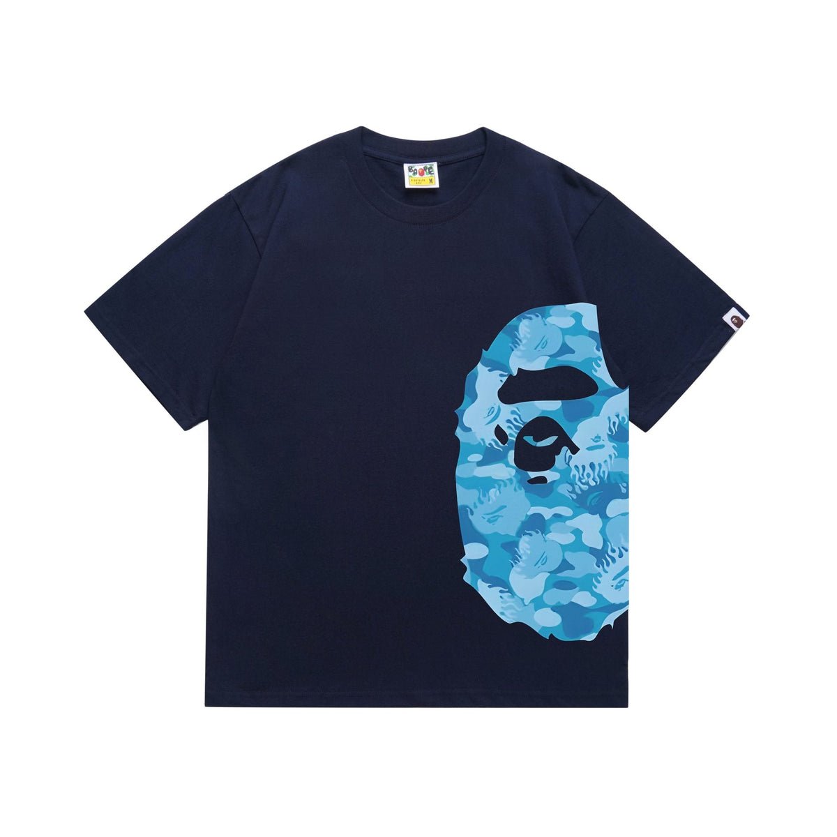 BAPE Blue Ape-Head Side Graphic T-Shirt ¡ª hero