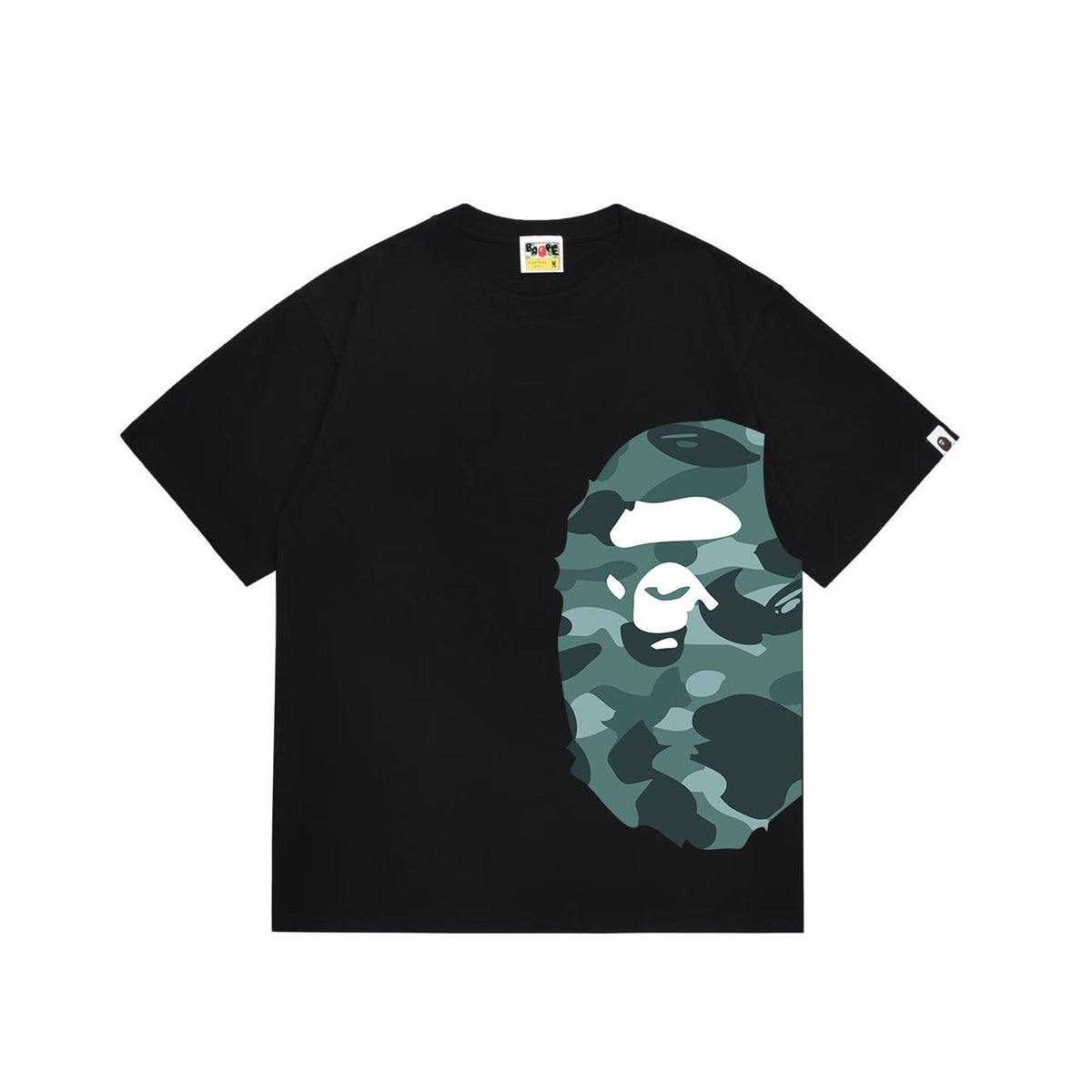 BAPE Camo Ape-Head Side Graphic T-Shirt ¡ª front