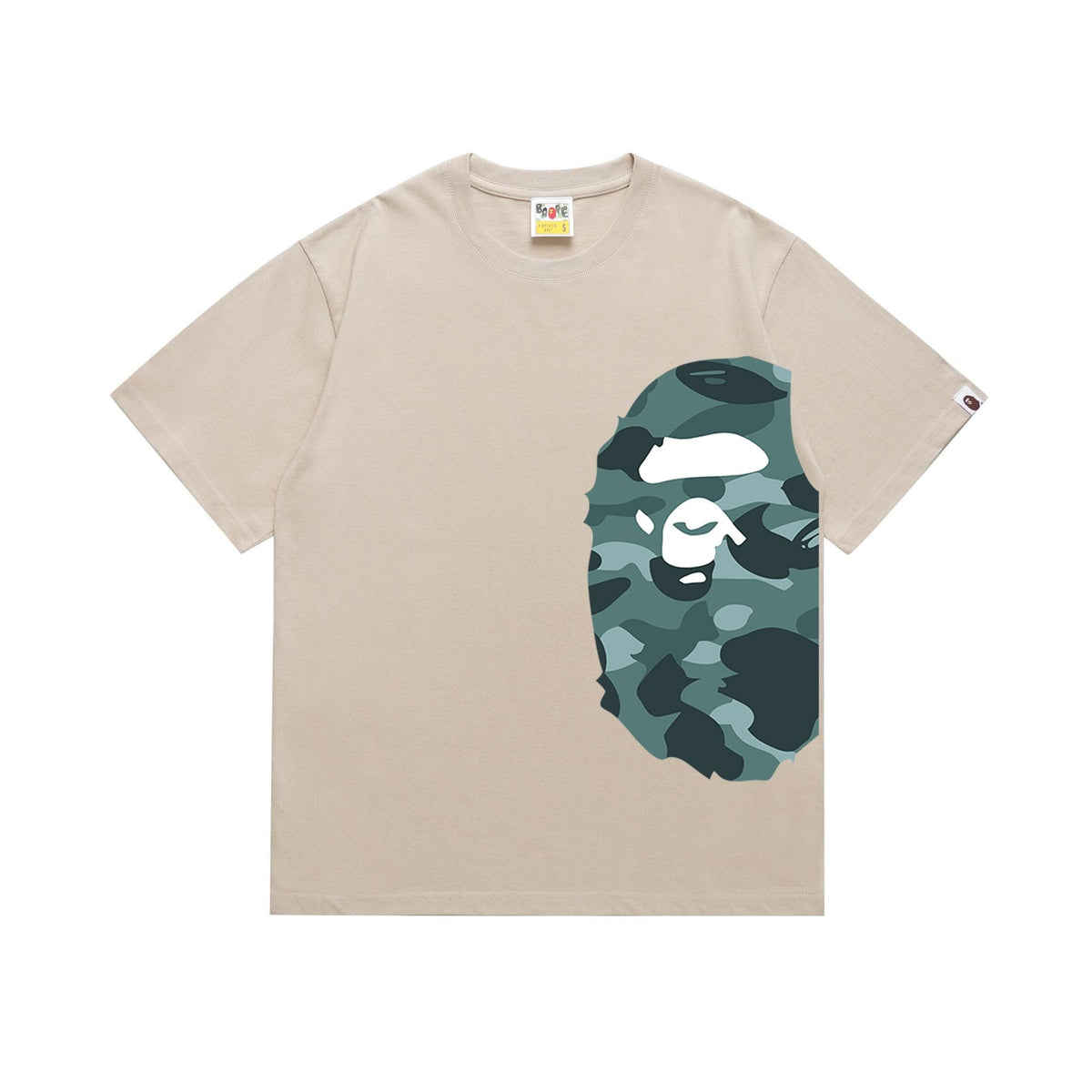 BAPE Camo Ape-Head Side Graphic T-Shirt ¡ª front
