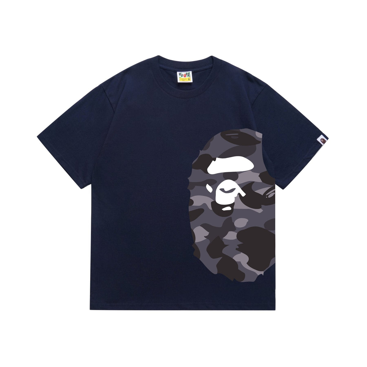 BAPE Camo Ape Face Graphic T-Shirt ¡ª front