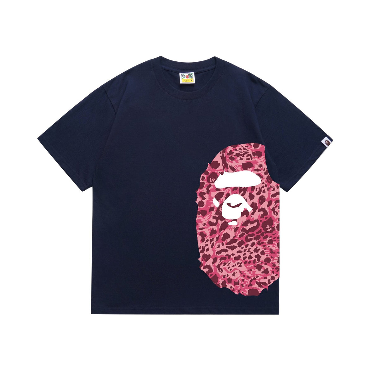 BAPE Pink Camo Ape Head Graphic T-Shirt ¡ª front