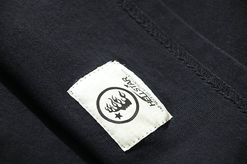 HEILSTAR Flame and Star Graphic T-Shirt ¡ª neck_label