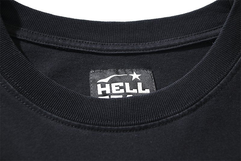 HEILSTAR Flame and Star Graphic T-Shirt ¡ª neck_label