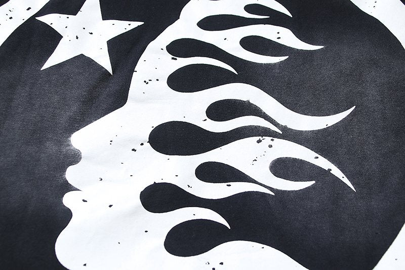 HELISTAR Flame Graphic Short-Sleeve T-Shirt ¡ª detail