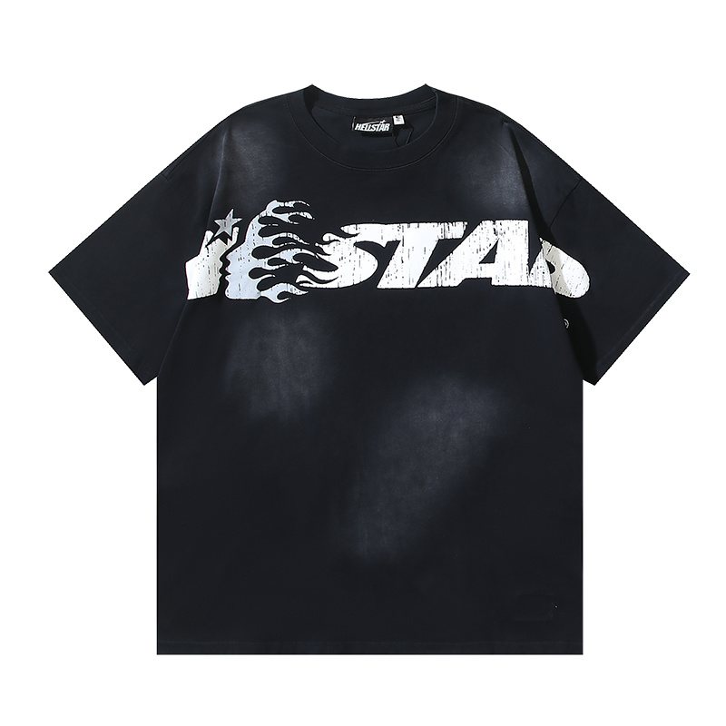 HELSTAR Distressed Graphic Short-Sleeve T-Shirt ¡ª hero