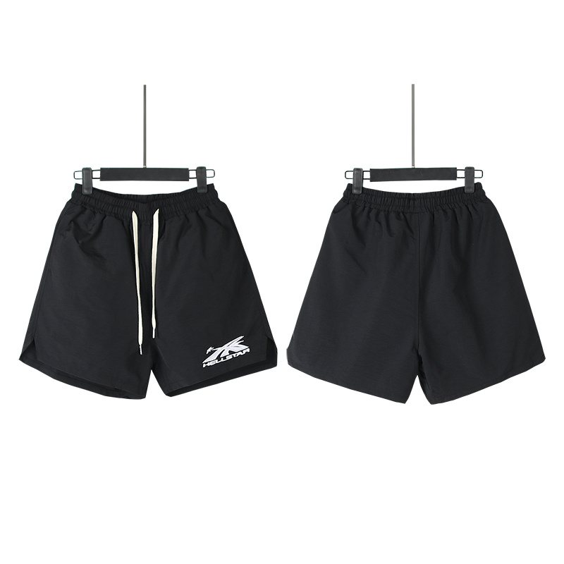 HELISTAR Logo Detail Shorts ¡ª comparison