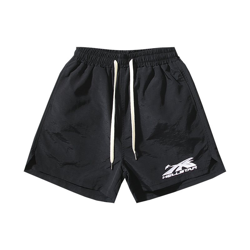 HELISTAR Logo Detail Shorts ¡ª front