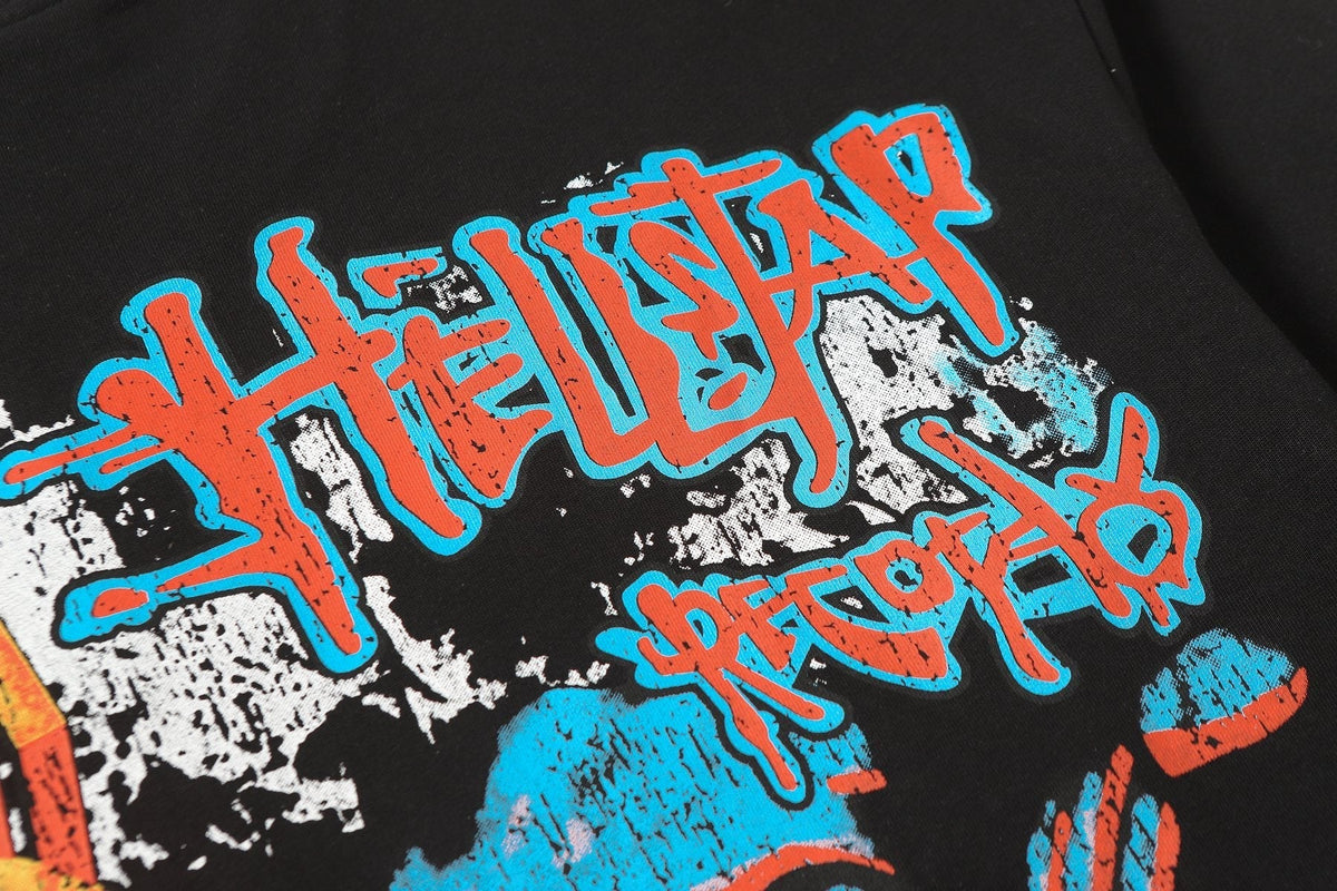 HEILSTAR Records Graphic Long-Sleeve T-Shirt ¡ª detail