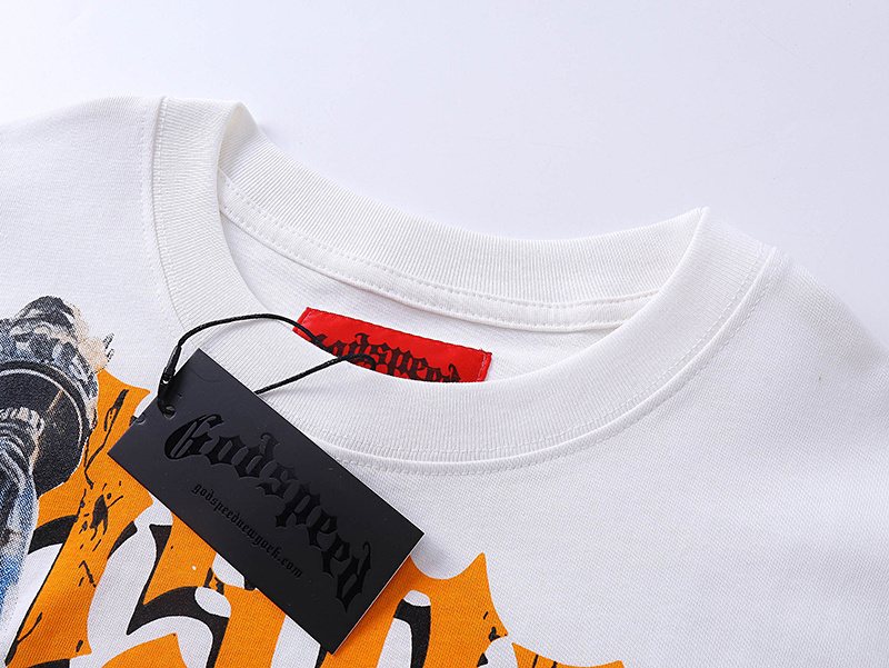 Godspeed Statue of Liberty Graphic T-Shirt ¡ª hang_tag