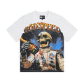 Godspeed Astronaut Skull Racing Graphic T-Shirt ¡ª hero